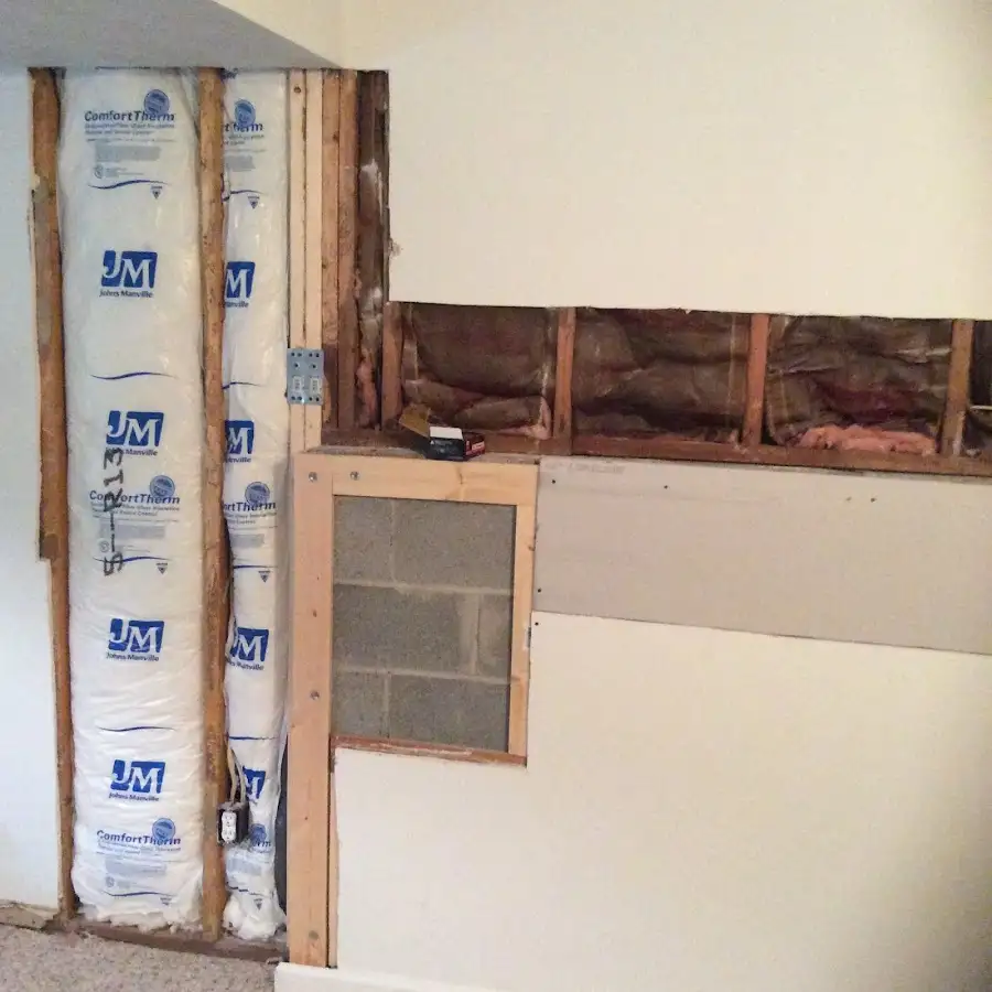 Wall insulation replacement during Odor Removal & Deodorization in Truth or Consequences